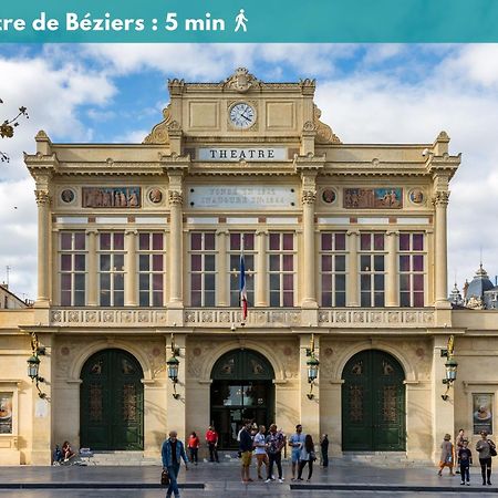 Elegant Studio Climatise 'Alma 2' - Coeur De Beziers - Wifi Fibre - Netflix Exterior foto